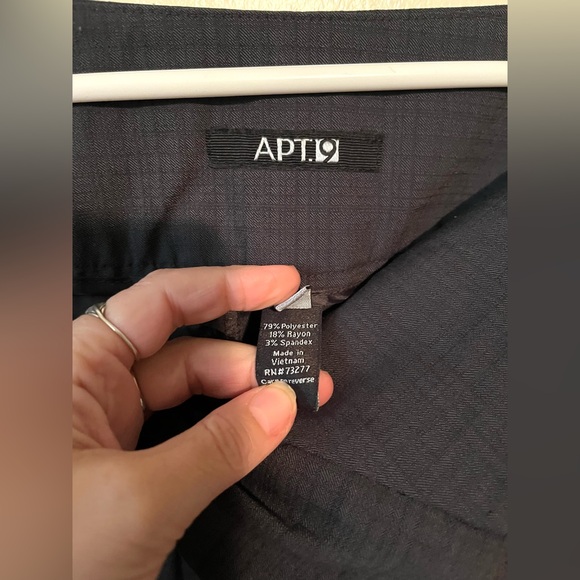 Apt. 9 Gray Slacks - Picture 6 of 7